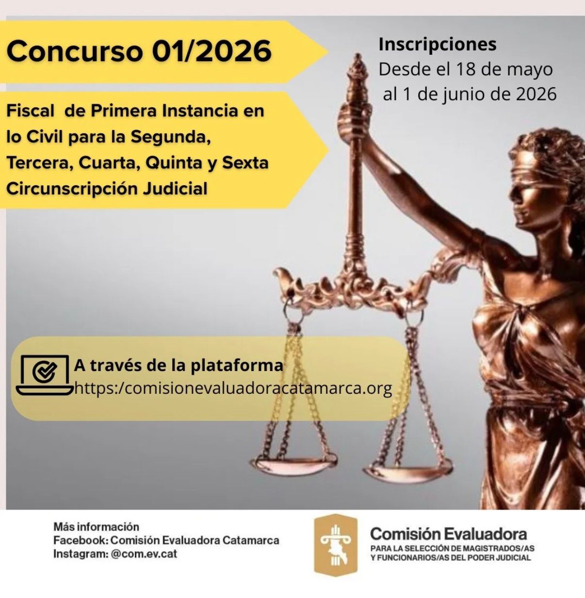 Llamado a Concurso Nº01/2026